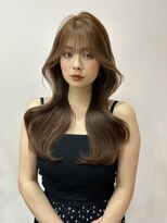 ボタン シブヤ(VOTAN SHIBUYA)&nbsp;韓国ヘア/前髪あり/顔まわりカット/くびれヘア/