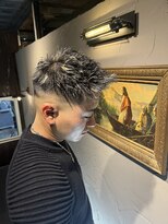 エルエー 大津店(L.A) ジェットフェードメッシュツイストパーマ