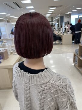 ケンジ 平塚ラスカ店(KENJE) パープルカラー/ボルドーカラー/暖色カラー/平塚