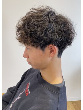 アメラボ 平針店(AmeLab) 【波巻きパーマ】刈り上げマッシュ ツーブロック 平針駅前