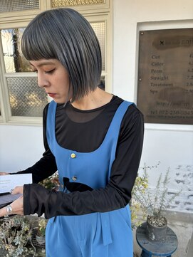 ヘアメイク アンジー(hair make anjii) アッシュグレー