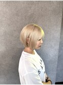 ブロンドショート
