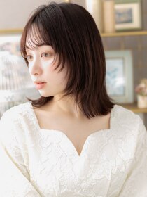 カバーヘア ブリス 戸田公園西口店(COVER HAIR bliss)&nbsp;顔周りレイヤーカット韓国風ウルフボブa戸田公園20代30代40代