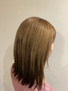 トレパルッキエーレサカイ(tre parrucchiere sakai) 20代30代/アンブレラカラー/ブリーチ/白髪ぼかし/インナーカラー