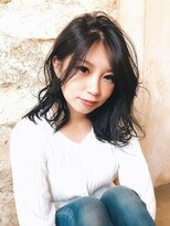 ニスル 町田店(NISURU)&nbsp;似合わせカット/大人ガーリー/ダークアッシュ/着物/町田/町田駅