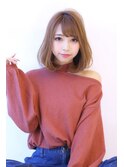 20代30代40代50代ボブルフネビージュ小顔ワンレンショート