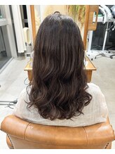 アクセヘアー 町田(acce hair) ナチュラルコテ巻き風パーマ