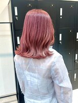 エトレ(etore)&nbsp;透明感ブリーチカラー×ローズピンク