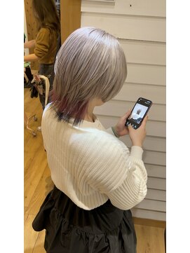 アヴァンス 天王寺店(AVANCE.) 【インナーカラー】×【エンドカラー】