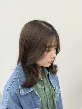 アウラ 小矢部店(AULA) くすみベージュ×くびれレイヤー