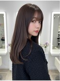 本八幡/レイヤーカット/ブリーチなしカラー/前髪/ハイライト