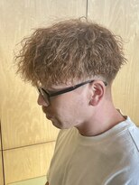 ニアウ 伊勢崎連取店(Niau)&nbsp;ツイストスパイラルパーマ縦落ちツイストパーマメンズパーマ