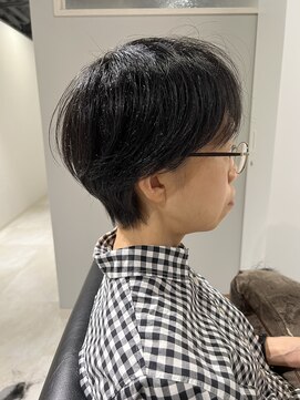 ピアーネ 三宮トアロード店(PIANE) 美シルエットマッシュショート◇黒髪