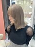 【人気No.2☆ダブルカラー】ダメージケアブリーチ+フルカラー+潤いTR  ￥13200