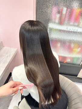 ジーナ 名駅(XENA.) 【haru】髪質改善/トリートメント/ツヤ髪/暗髪/シンデレラ