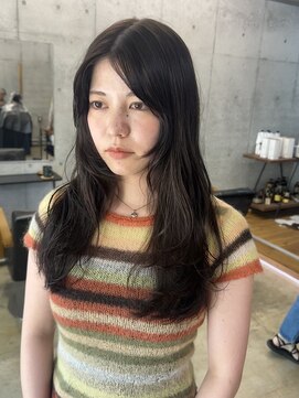 アイフィ(iFY) 【iFY 大川】オリーブカラー×ロングレイヤー