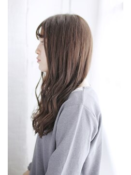 シュシュット(chouchoute) 夏美髪質改善アプリコットオレンジハイライトカラーくびれヘア60