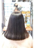 ミディアムストレート