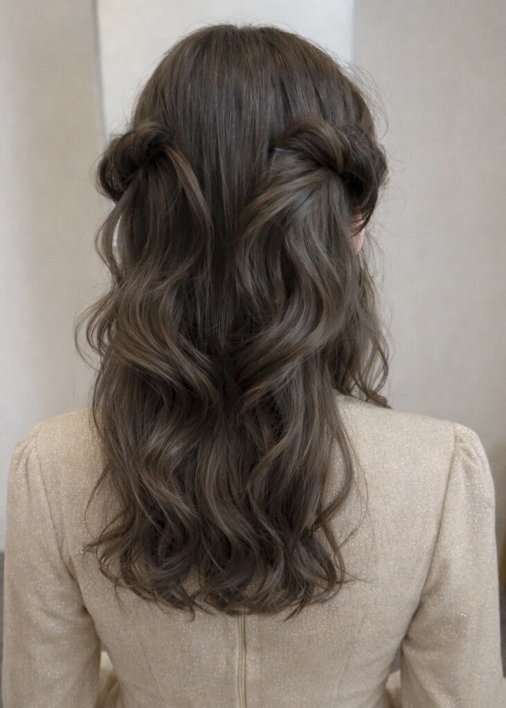 【ハーフアップorシニオンor編みおろし限定】\4000[大宮]