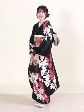 やひろ呉服店 京都桂 着付け・ヘアセット・振袖・成人式で