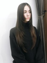 ブロック ジャポン(bloc japon)&nbsp;顔周りカット ロングレイヤー　アーモンドレイヤー/奈良伶華