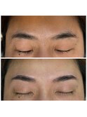 眉の毛流れ改善×似合わせWax脱毛