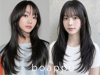 ボアップ 松山店(boappu)の写真/★HPB AWARD2025 BEST SALON SILVER Prize受賞★まとまり×動き×毛量の絶妙なバランスで魅力◎髪質改善！
