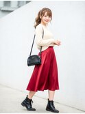  仙台/透明感ミルクティーベージュ×韓国風ゆるふわ巻き