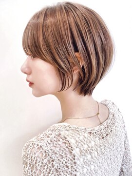 セイドット リー(Say. Ree) say.ショートボブひし形ショートイメチェンアッシュオリーブ