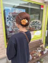 美容室こころ お祭りのヘアスタイル