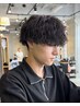 【平日限定価格】メンズカット+各種人気パーマ￥16,500→￥11,000【池田】