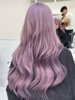 ロウル 池袋(LOWRL)&nbsp;色落ちまで可愛いラベンダーカラー☆