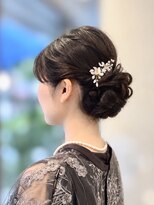 ロゼ(Rose'.)&nbsp;柔らかな印象の下めアップスタイル
