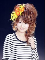 美容室イーナ(e na)&nbsp;スジ盛りセット☆お生花だよ♪