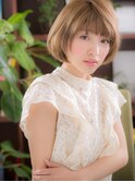 *+COVER HAIR+*…明るめカラーの艶感ふわっ…とボブa
