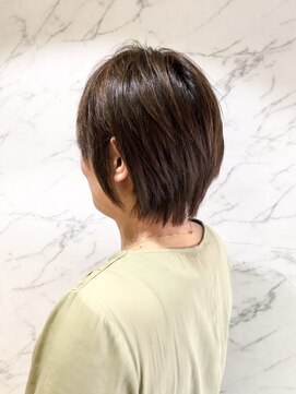パティオン(PATIONN) 大人の綺麗さと艶感を兼ね備えたショートボブスタイル☆