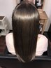 【大人気♪】カット+リタッチオーガニックカラー+潤いトリートメント ￥11500