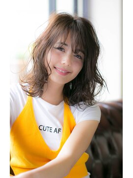 アーツリタ 町田(arts lita) 【arts lita 町田】グレージュアッシュ×ふわハネミディ