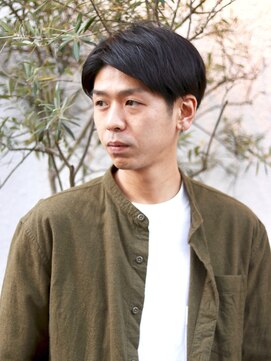 モク 神戸元町店(MOK) 《ツーブロック》かき上げ風マッシュ