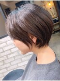 直毛さんオススメ！！【丸みパーマ】美シルエットくびれショート