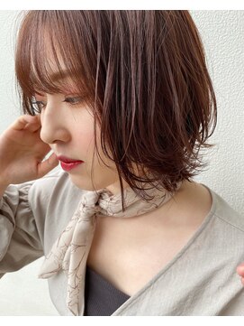 トリート 南行徳本店(TREAT) 外ハネ×チェリーピンク