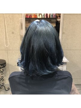 カラリア(COLORIA) 【デザインカラー☆】オーシャンブルーウェーブ♪