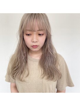 レーン(LANE) ミルクティーベージュダブルカラー