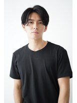 ソワンドブレス 阿倍野店(soin de brace)&nbsp;大人クール前下がりセンターパート