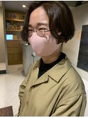担当西田 ショートヘア 前下がり 刈り上げ