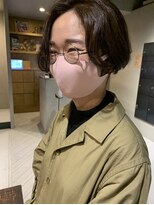 ヘアー アイス ルーチェ(HAIR ICI LUCE) 担当西田 ショートヘア 前下がり 刈り上げ