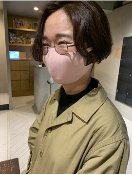 ヘアー アイス ルーチェ(HAIR ICI LUCE) 担当西田 ショートヘア 前下がり 刈り上げ