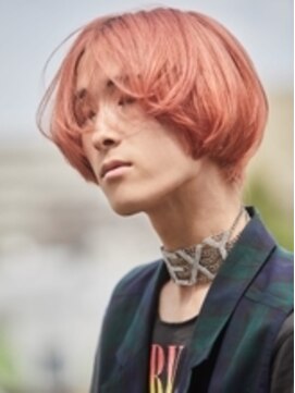 ノイ 経堂(noi) 韓流マッシュ×コーラルオレンジ[メンズ/パーマ/経堂/経堂駅]