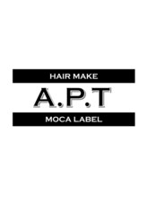 hair make apt mocalabel　【ヘアメイク アプト モカレーベル】