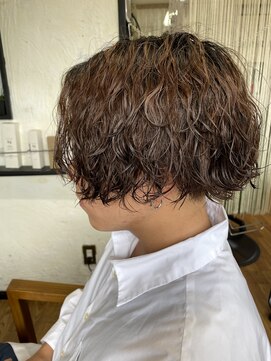 シャラ美容室 men'sパーマ